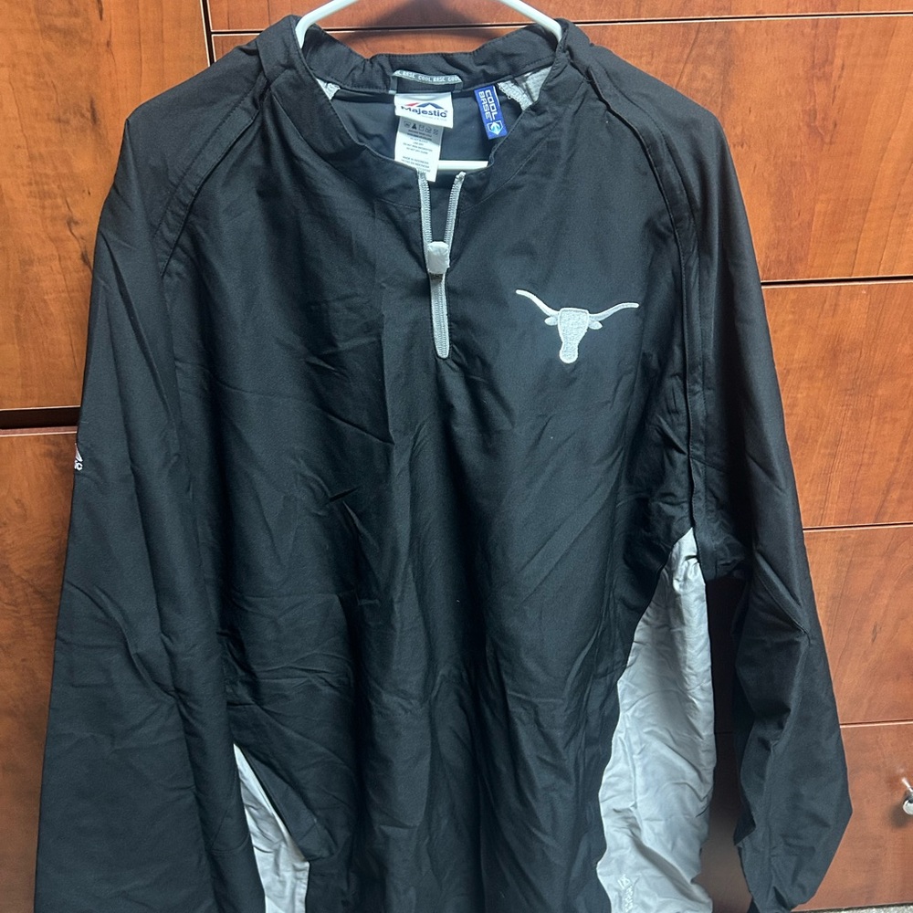 Majestic Black and Gray Windbreaker